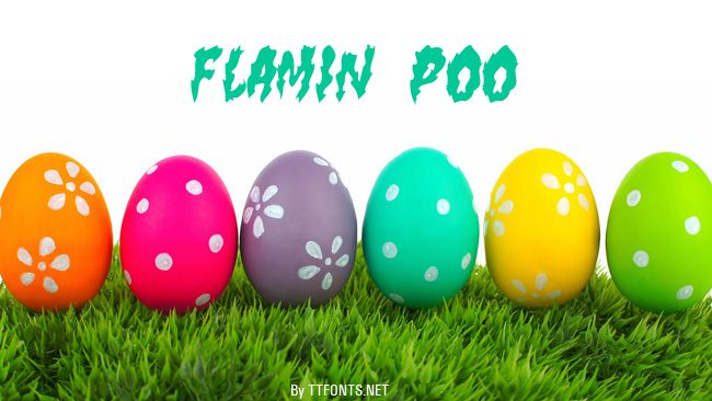 flamin poo example